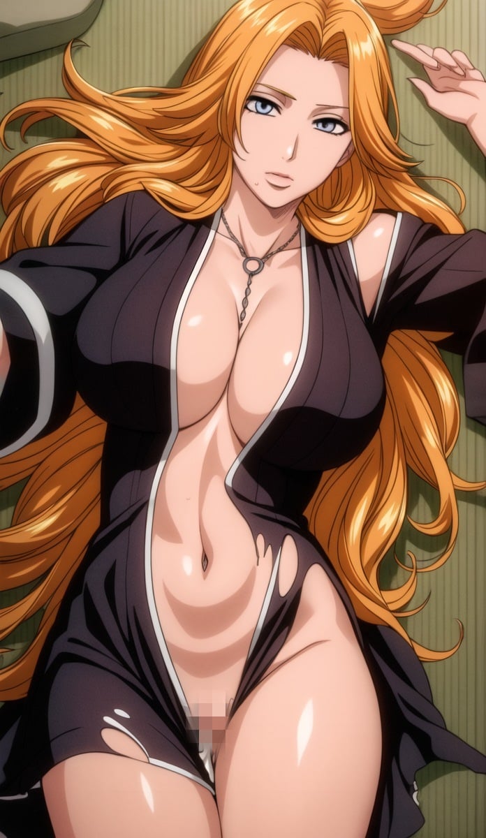 松本乱菊 / Matsumoto Rangiku AIエロ画像（BLEACH）